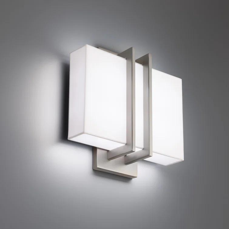 Downton Aluminum LED Flush Mounted Sconce
