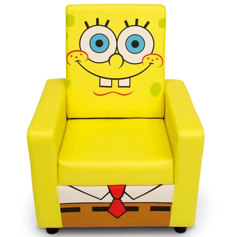 Delta Children SpongeBob SquarePants High Back Upholstered Kids Desk / Activity Chair