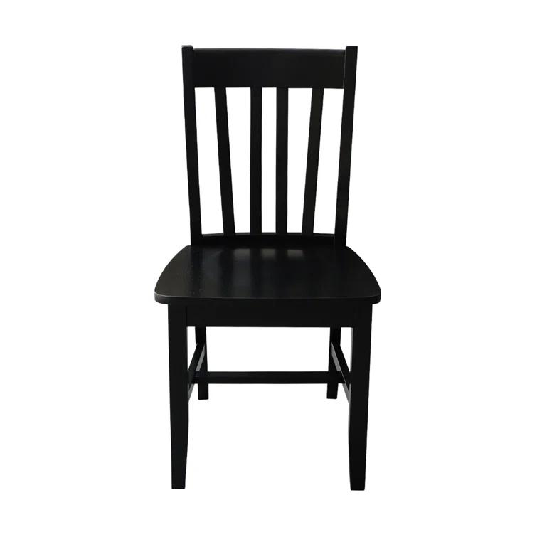 August Grove® Toby 18.5'' H Solid Wood Side Chair (Set of 2)