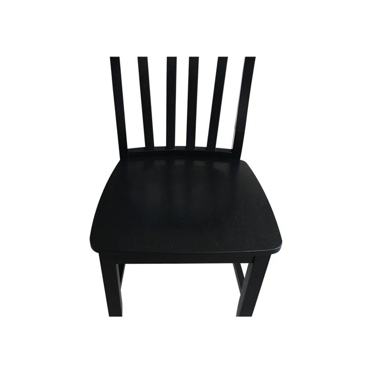 August Grove® Toby 18.5'' H Solid Wood Side Chair (Set of 2)