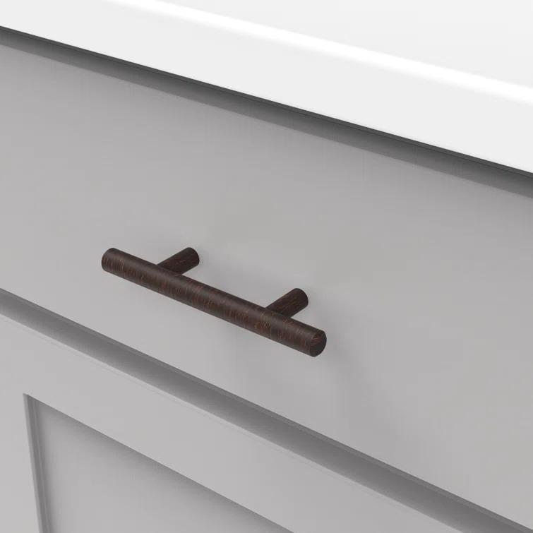 Bar Pull Kitchen Cabinet Handles, Solid Core Drawer Pulls for Cabinet Doors, 2-1/2" (64mm)