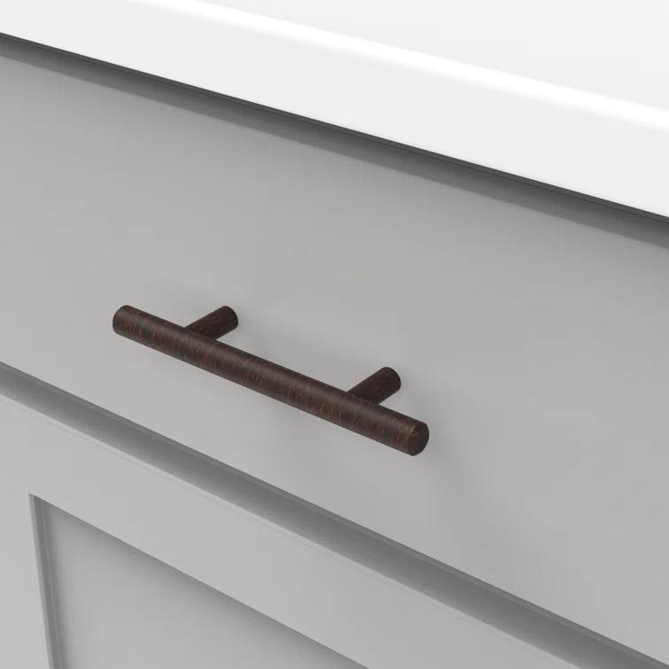 Oil Rubbed Bronze 3" Bar Cabinet Pulls with Mounting Hardware