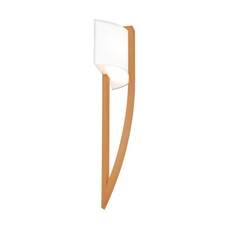 Curvana Aluminum LED Flush Mounted Sconce