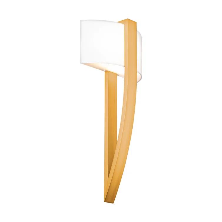 Curvana Aluminum LED Flush Mounted Sconce