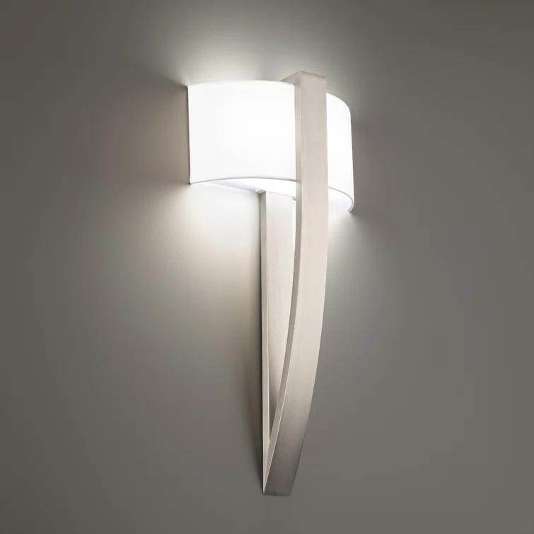 Curvana Aluminum LED Flush Mounted Sconce