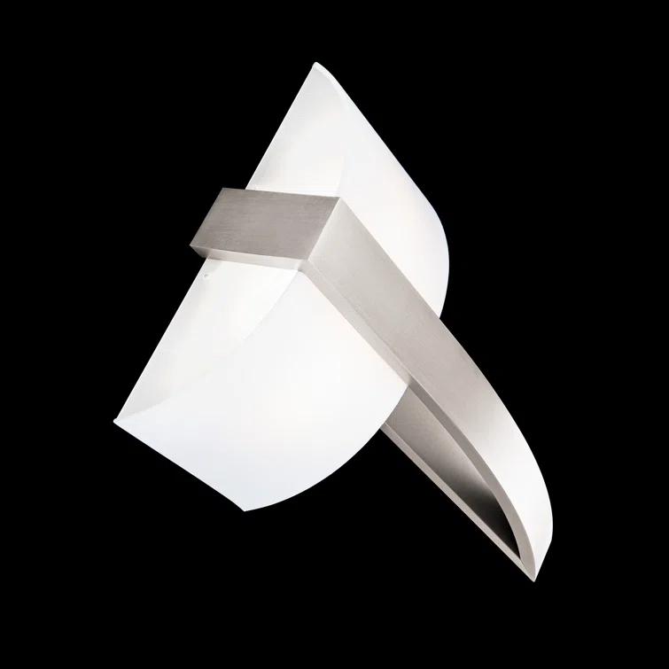 Curvana Aluminum LED Flush Mounted Sconce