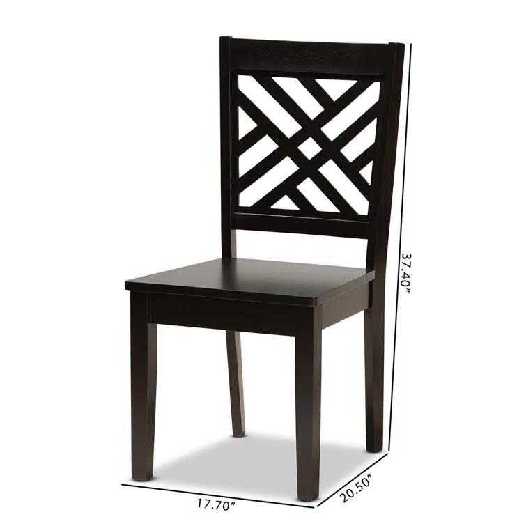 Brotanella 17.7'' H Solid Wood Side Chair