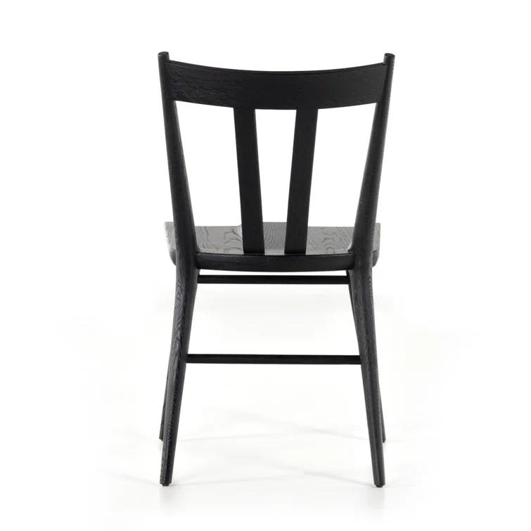 Gregory Dining Chair, Black Oak