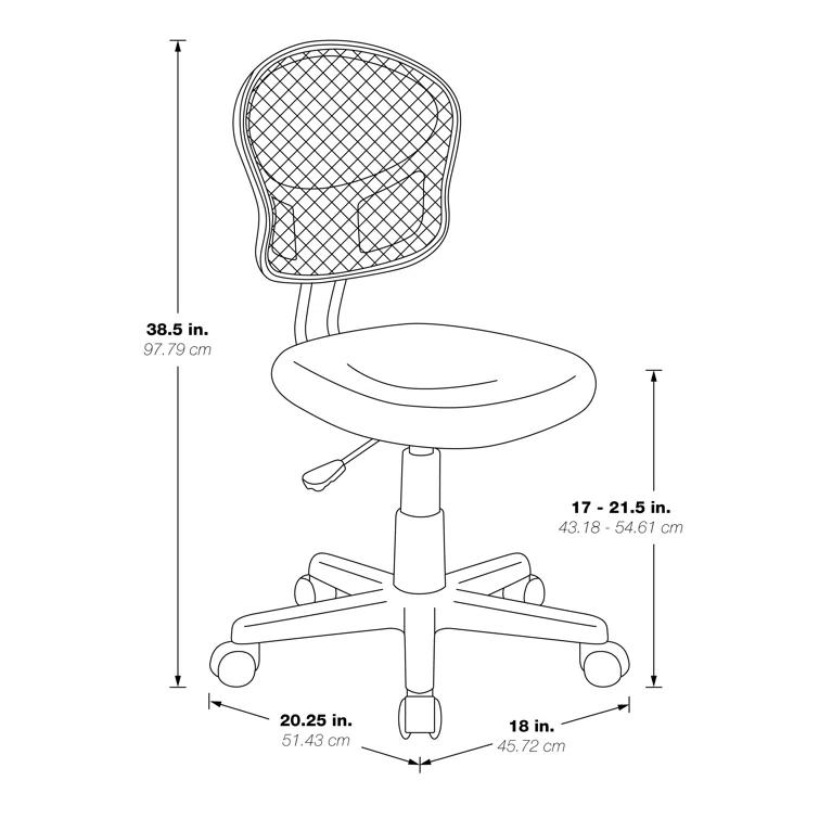 Mayer Polyester Blend Task Chair