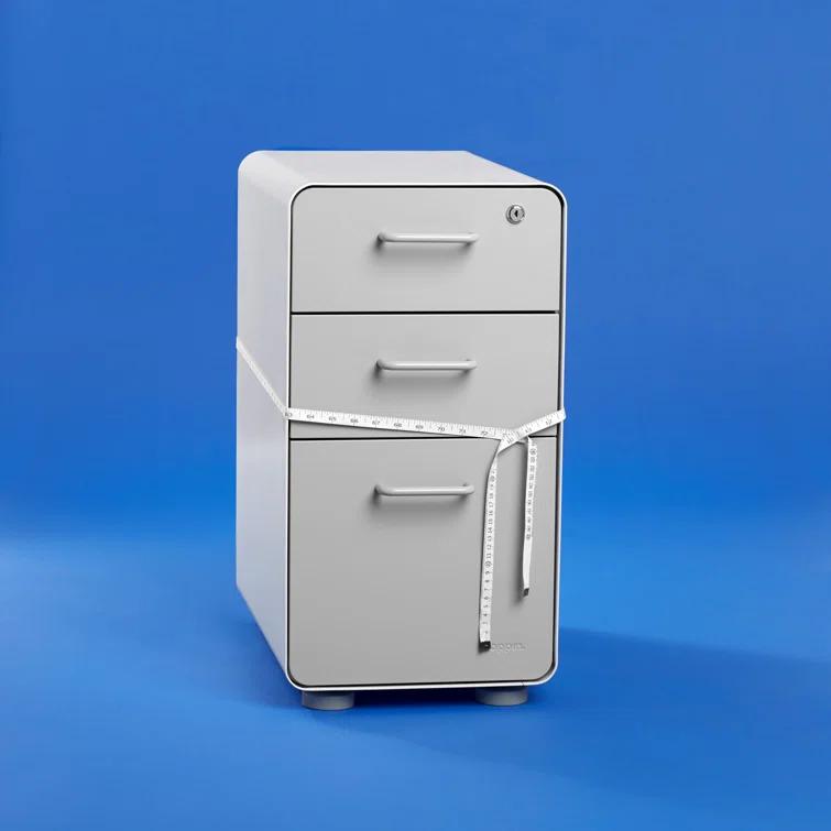 Slim Stow 3 - Drawer Vertical File Cabinet