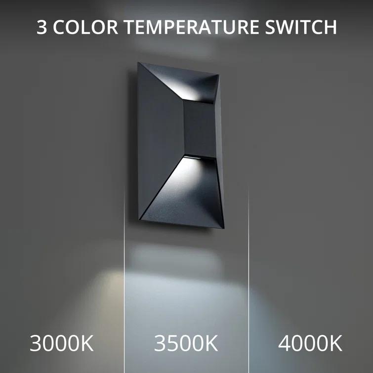 Maglev Aluminum LED Flush Mounted Sconce
