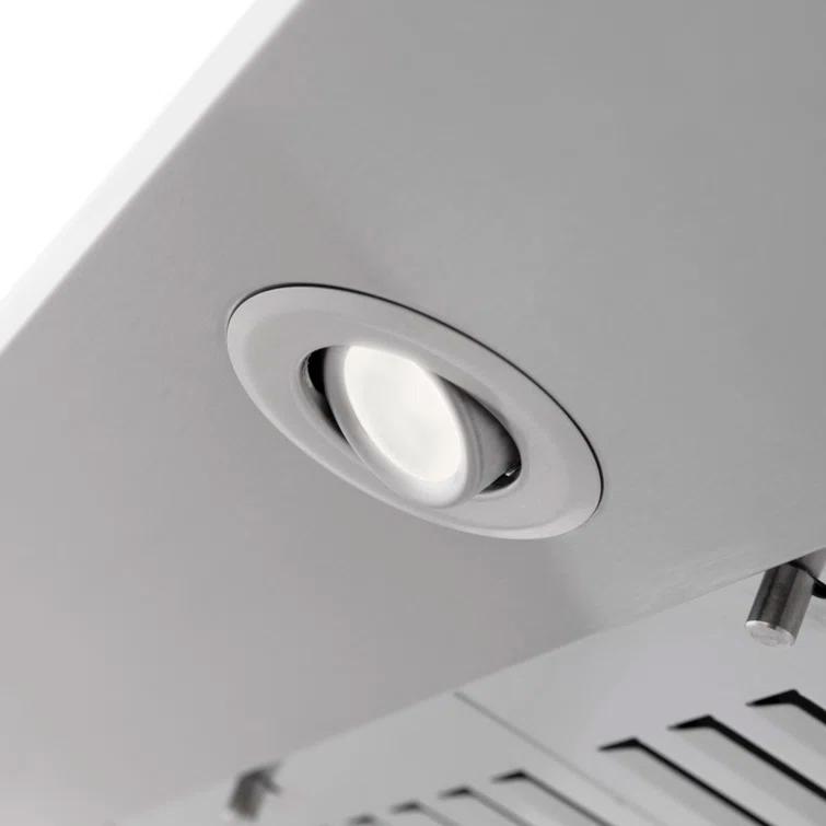 30 in. ZLINE CrownSoundDucted Vent Wall Mount Range Hood in Stainless Steel W/ Bluetooth Speakers (KF2CRN-BT-30)