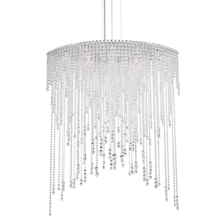 Chantant 8 - Light Glass Geometric Chandelier