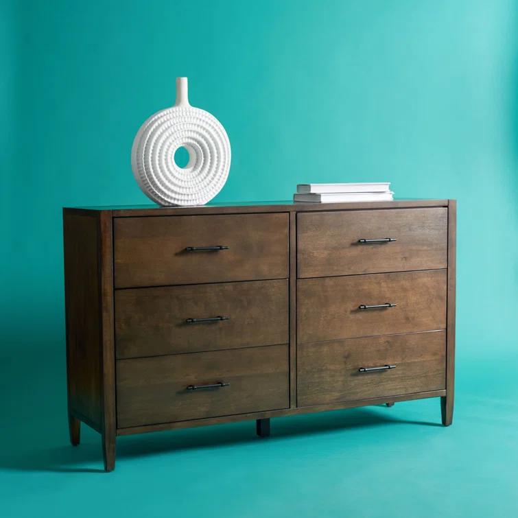 Tompkins 6 Drawer Double Dresser