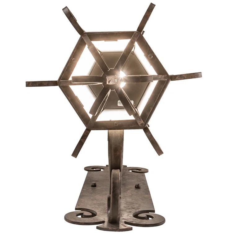Caprice Steel Armed Sconce