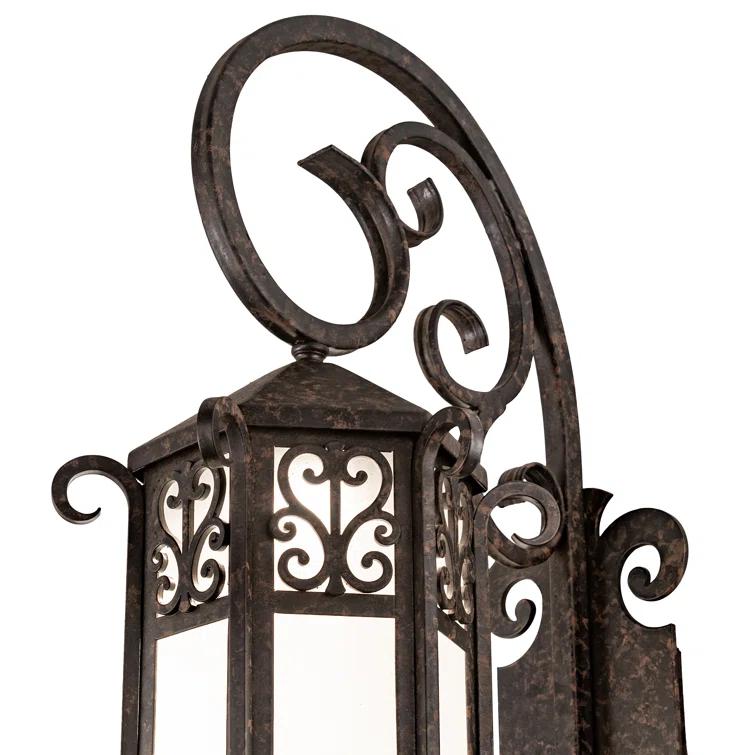 Caprice Steel Armed Sconce