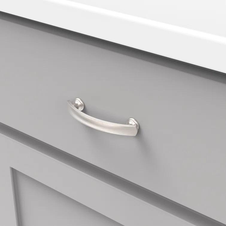 Hickory Hardware American Diner Collection Pull - Transitional, Traditional Hardware for Drawers & Cabinets (Set of 10)