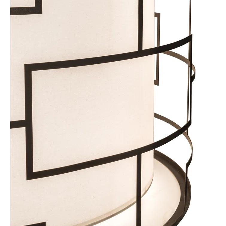 2nd Ave Lighting Cilindro 6 - Light Bronze Unique/Statement Pendant