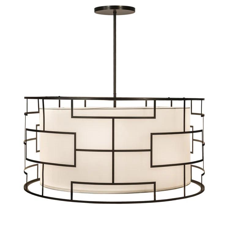 2nd Ave Lighting Cilindro 6 - Light Bronze Unique/Statement Pendant