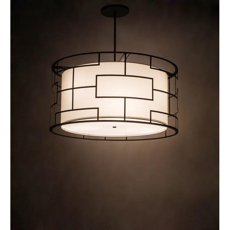 2nd Ave Lighting Cilindro 6 - Light Bronze Unique/Statement Pendant