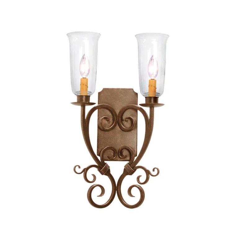 Thierry Iron Candle Wall Light