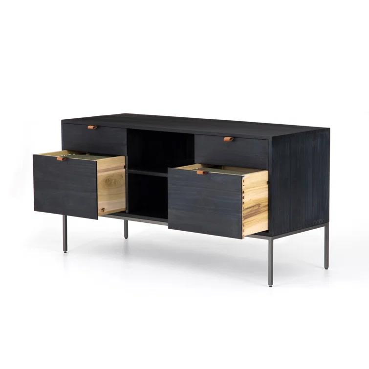 Rosamonde Filing Sideboard - Black
