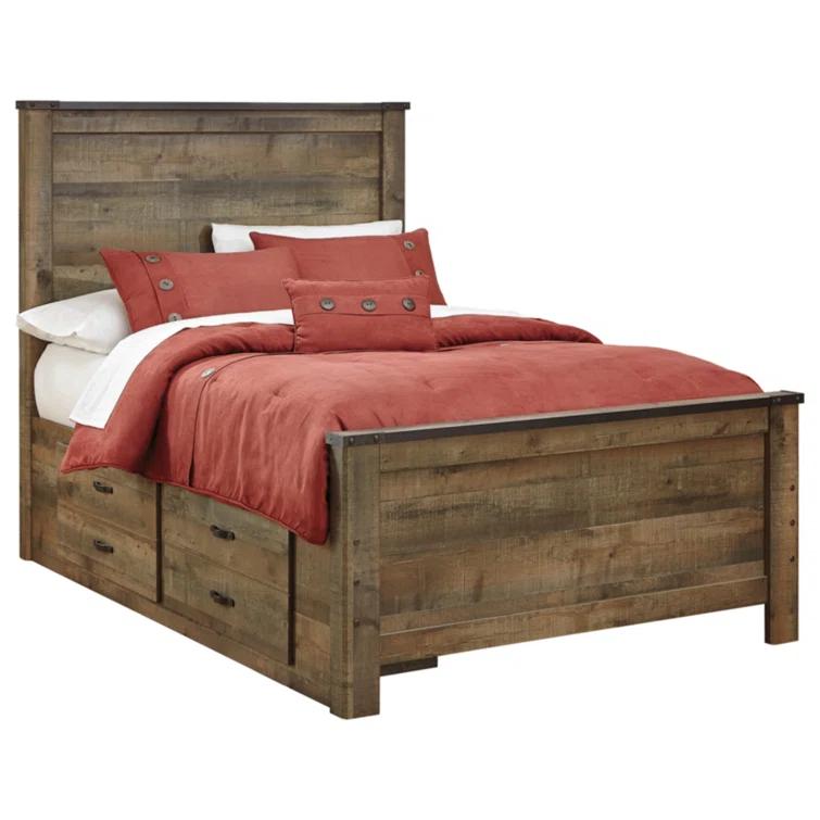Horvath Bed with 2 Storage Drawers