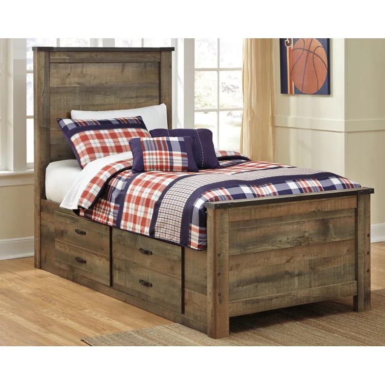 Ensey Twin 2 Drawer Mate's & Captain's Bed