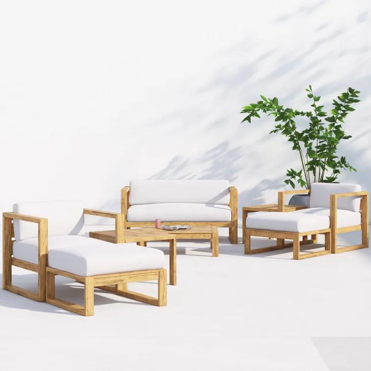 Cambridge 8 Piece Outdoor Patio Teak Set