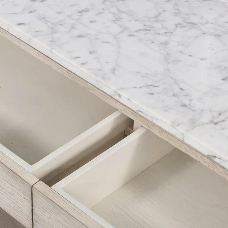 Ryden Curio Sideboard - White Oak