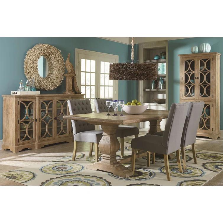 Home Trends & Design Mango Wood Dining Table & Reviews | Perigold