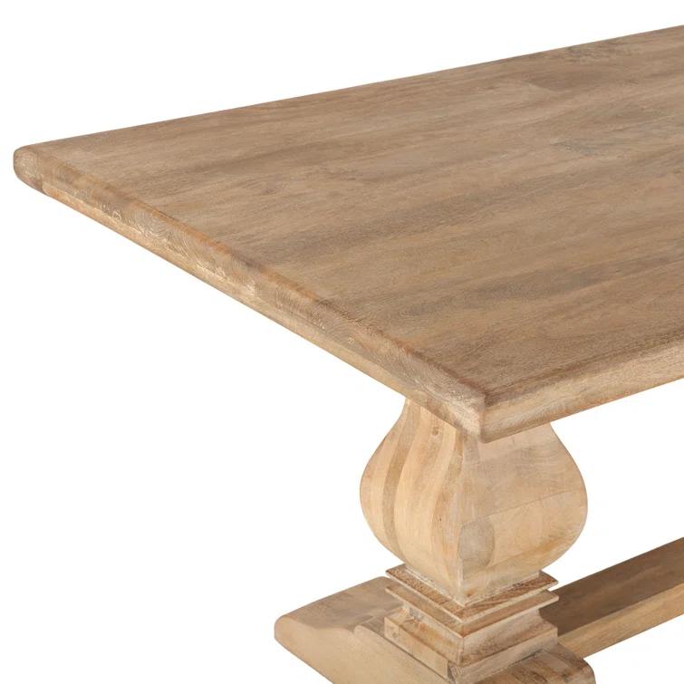 72-Inch Rectangle Mango Wood Dining Table, Belen Kox