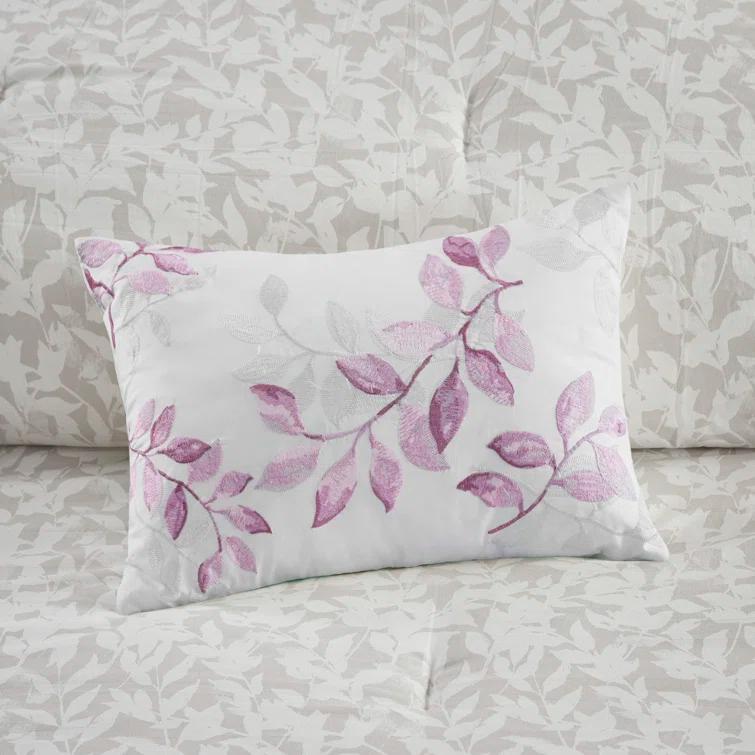 Madison Park Essentials Sofia Microfiber Reversible Comforter Set with Bed Sheets