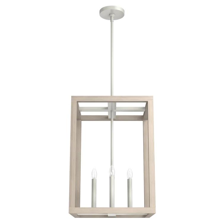 Squire Manor 4 - Light Lantern Rectangle Chandelier