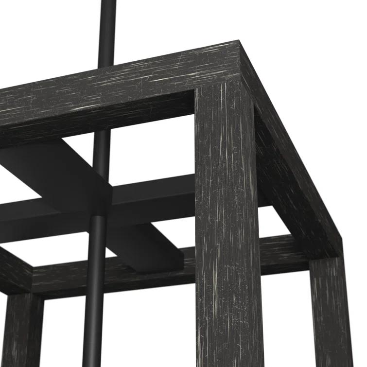 Squire Manor 4 - Light Lantern Rectangle Chandelier