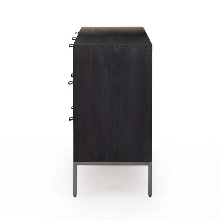 Rosamonde 7-Drawer Dresser - Black