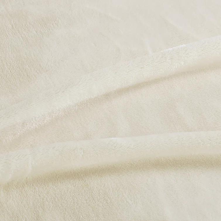 Eddie Bauer Eddie Bauer Solid Ultra Soft Plush Reversible Blanket