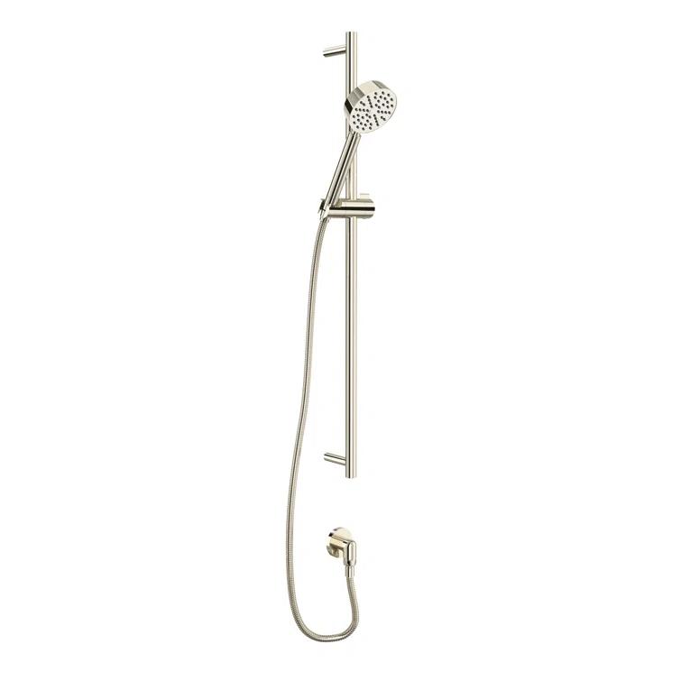 Rohl 0126SBHS1PN Tenerife Handshower Set With 31" Slide Bar and Single Function Handshower