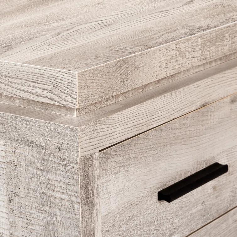 Leomia Computer Desk, Home Office, Corner, Storage Drawers, L Shape, Work, Laptop, Laminate, Black