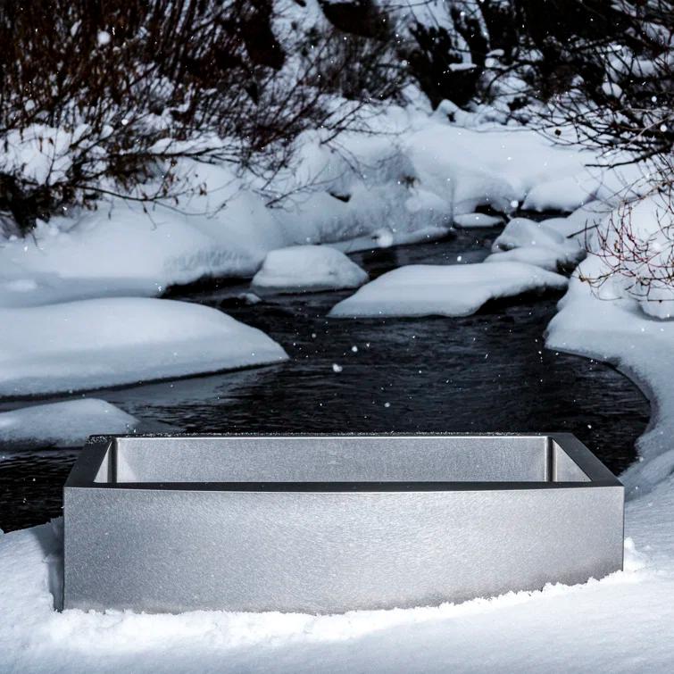 ZLINE 30 in. Zermatt Farmhouse Apron Mount Single Bowl DuraSnow Stainless Steel Kitchen Sink W/ Bottom Grid (SAS-30S)