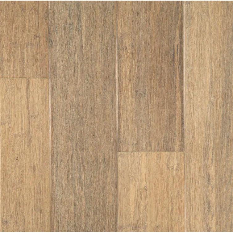 Islander Flooring Bamboo 7mm Thick x 5.12" Width x 36.22" Length Waterproof Engineered Bamboo Flooring