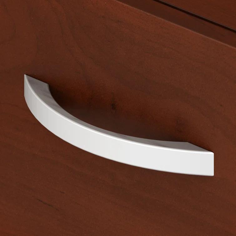 Studio C Executive Office Desk with Mobile File Cabinet