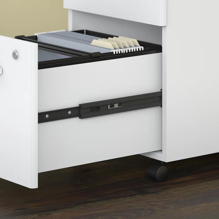 Office 500 Collection 3 Piece 60W L-Shape Computer Desk Office Set
