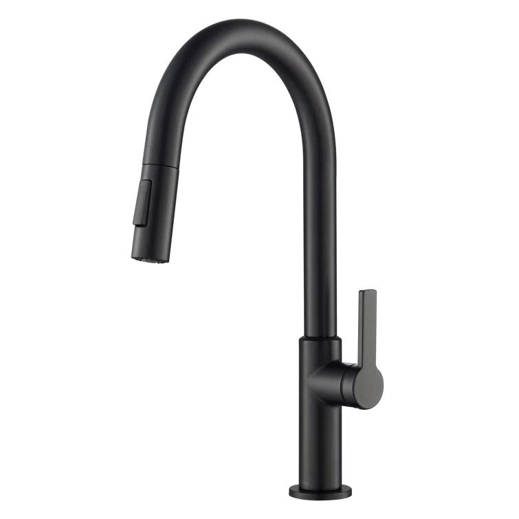 KRAUS Oletto Single Handle Pull Down Kitchen Faucet