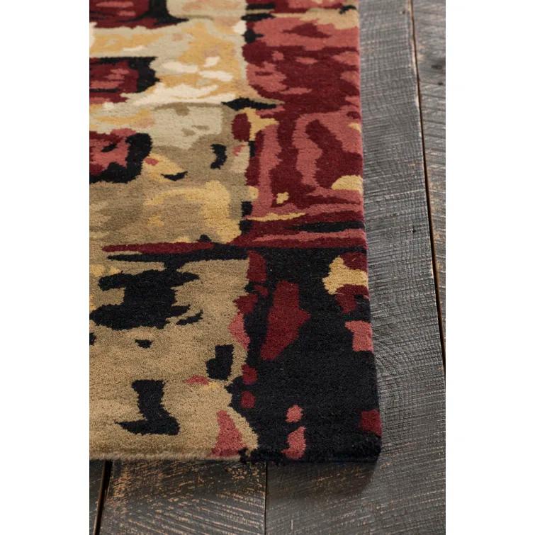 Nirvana Wool Abstract Area Rug