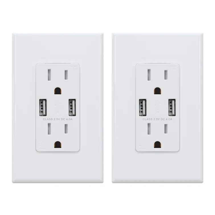 15 Tamper Resistant Duplex Outlet