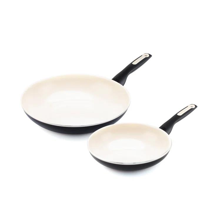 GreenPan GreenPan Rio Healthy Ceramic Nonstick 8" and 10" Frying Pan Set