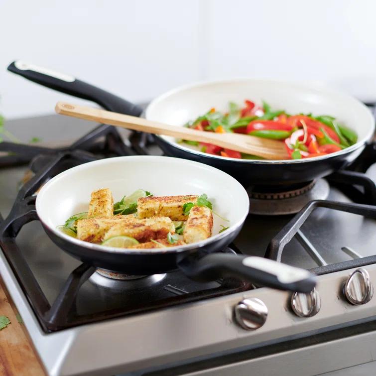 GreenPan GreenPan Rio Healthy Ceramic Nonstick 8" and 10" Frying Pan Set