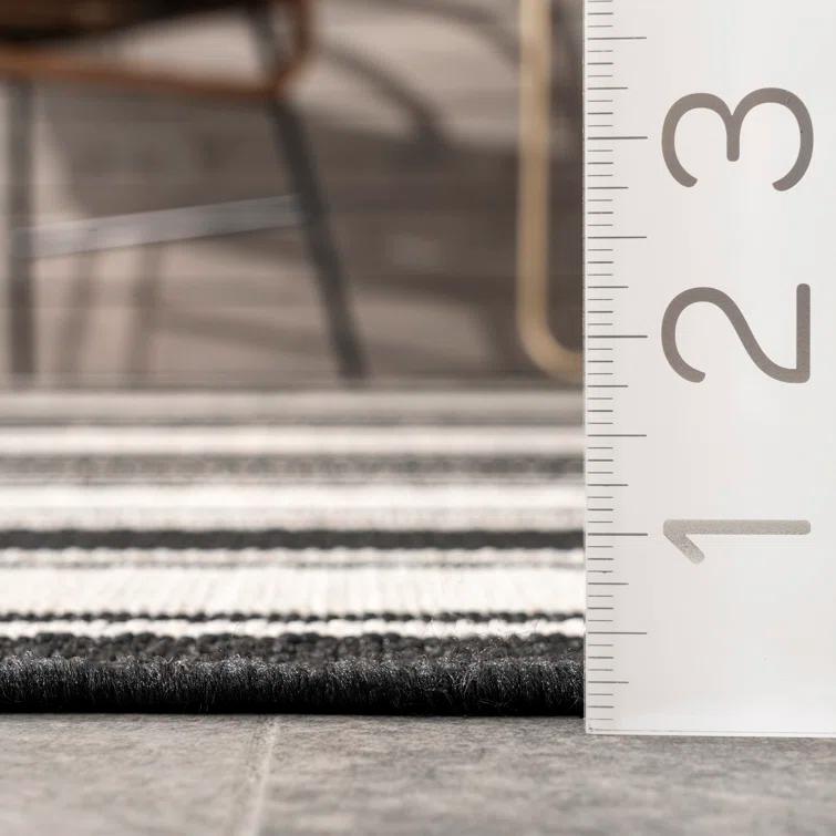 Romy Striped Indoor/Outdoor Area Rug