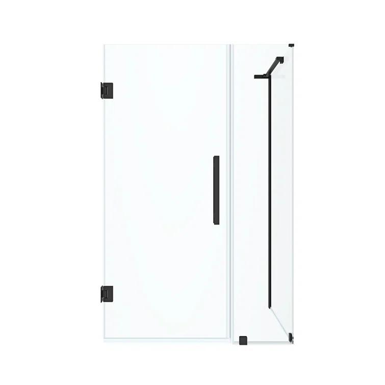 Ove Decors Endless Tampa-Pro 35" W x 72" H Corner Frameless Shower Kit, Door, Panel TP0142300